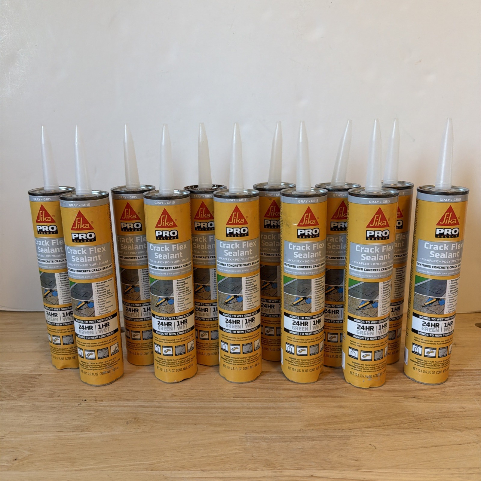 Sika 427706 Gray Polyurethane Concrete Crack Caulk Sealant 10.1 oz. (Pack of 12)