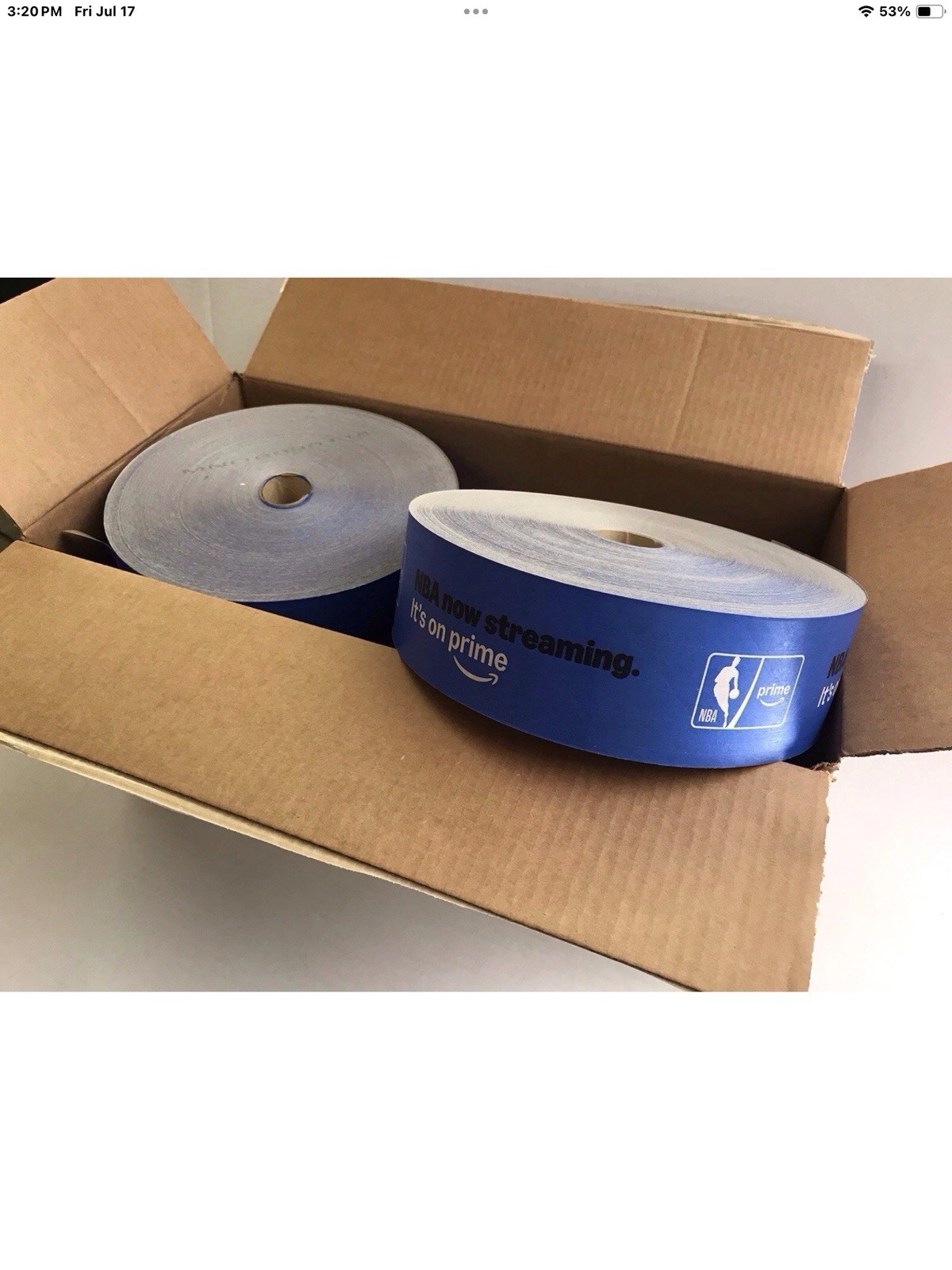 Wet Kraft Paper Tape - Heavy-Duty Carton Sealing | Amazon 6 Rolls Jumbo Lot