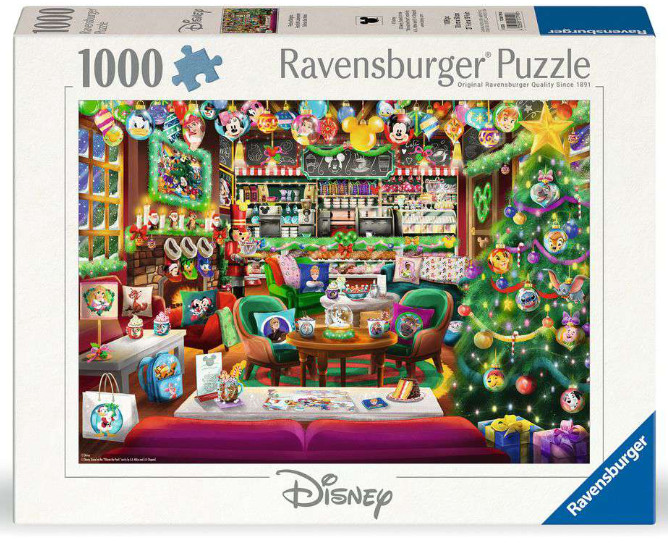 RAVENSBURGER 1000 PIECE PUZZLE DISNEY CHRISTMAS CAFE 2026 *PRE ORDER* ✅OUT OTHER