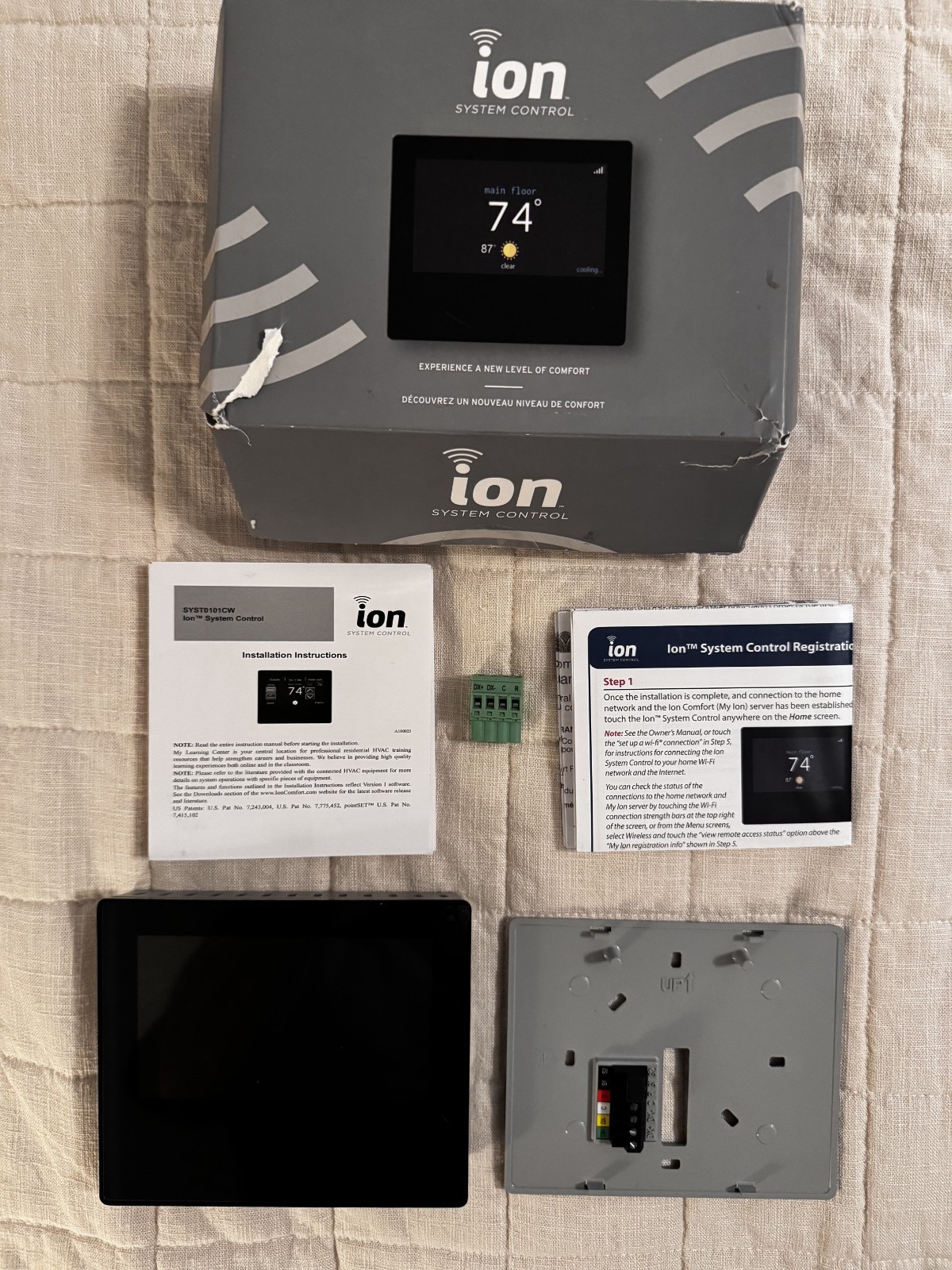 ICP HEIL TEMPSTAR SYST0101CW ION SYSTEM WALL CONTROL THERMOSTAT ICP HEIL TEMPSTAR SYST0101CW ION SYSTEM WALL CONTROL THERMOSTAT