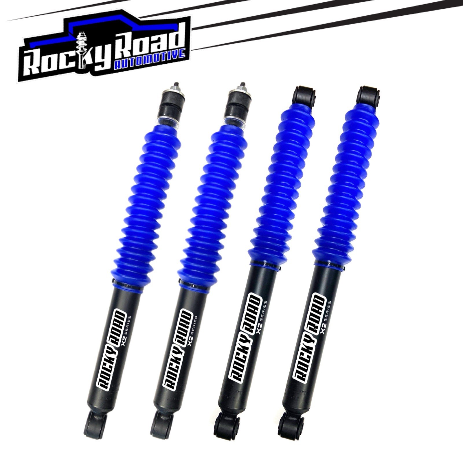 Rocky Road X2 Shocks 5-6” LIFT (Set of 4) for 1994-2001 Dodge Ram 1500 2500 4x4 Rocky Road X2 Shocks 5-6” LIFT (Set of 4) for 1994-2001 Dodge Ram 1500 2500 4x4