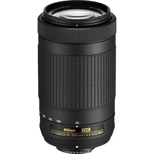 (Open Box) Nikon AF-P DX NIKKOR 70-300mm F/4.5-6.3 G ED Zoom F-Mount Lens (Open Box) Nikon AF-P DX NIKKOR 70-300mm F/4.5-6.3 G ED Zoom F-Mount Lens