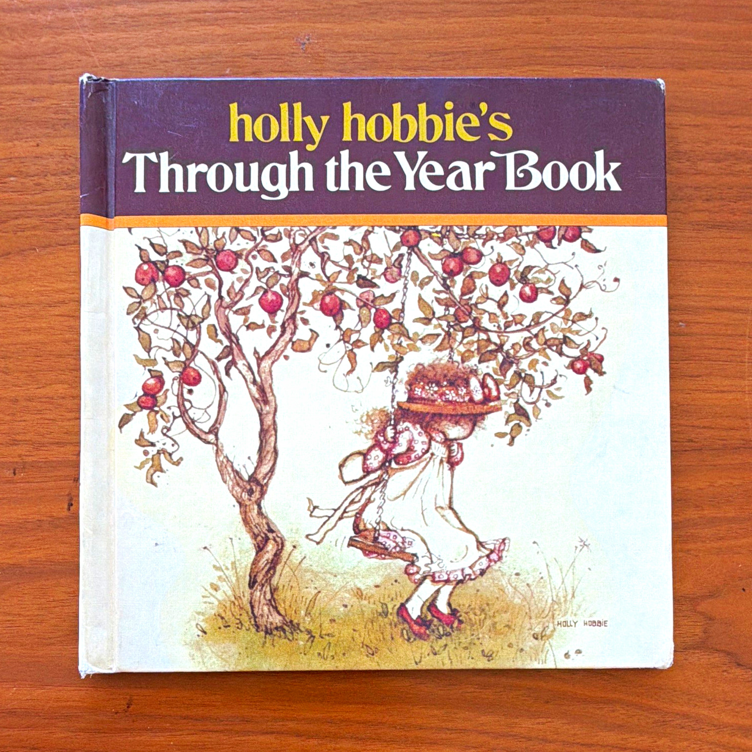 Vintage Holly Hobbie Holly Hobbie\'s Through the Year Book HC Illustrated, Vintage Holly Hobbie Holly Hobbie\'s Through the Year Book HC Illustrated,