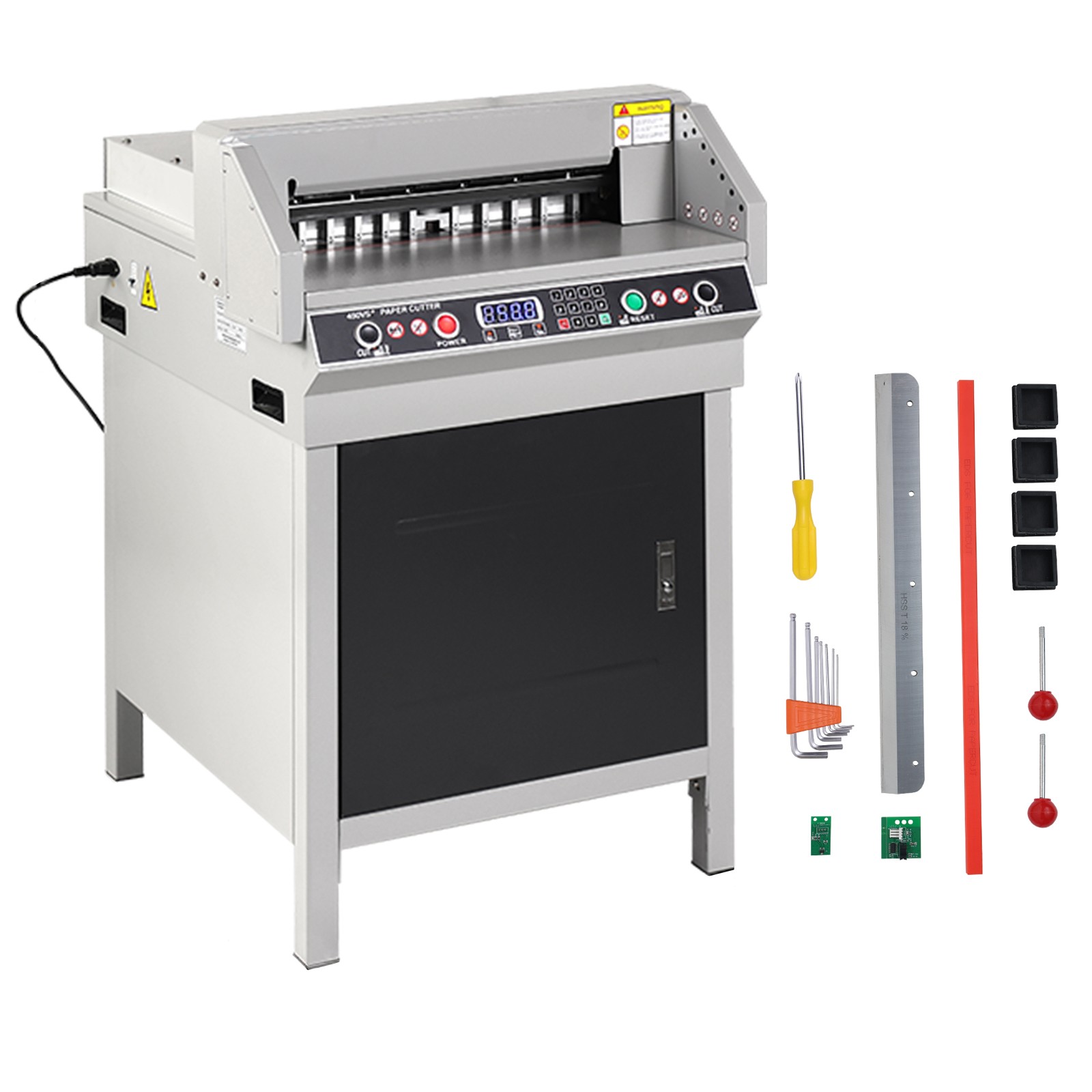 Uimoso 18-Inch Electric Paper Cutter for Office Use, Heavy Duty Design Uimoso 18-Inch Electric Paper Cutter for Office Use, Heavy Duty Design
