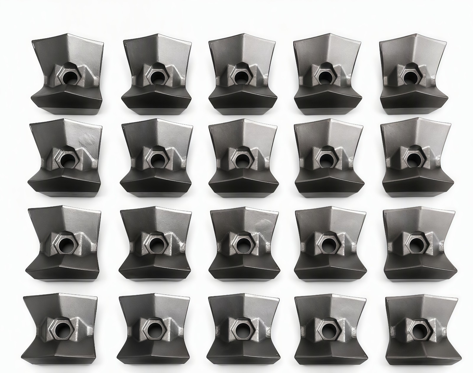 Brand new 20Pcs Reversible Knife Teeth for Fecon FMX28/FMX36/FMX50/VMX Brand new 20Pcs Reversible Knife Teeth for Fecon FMX28/FMX36/FMX50/VMX