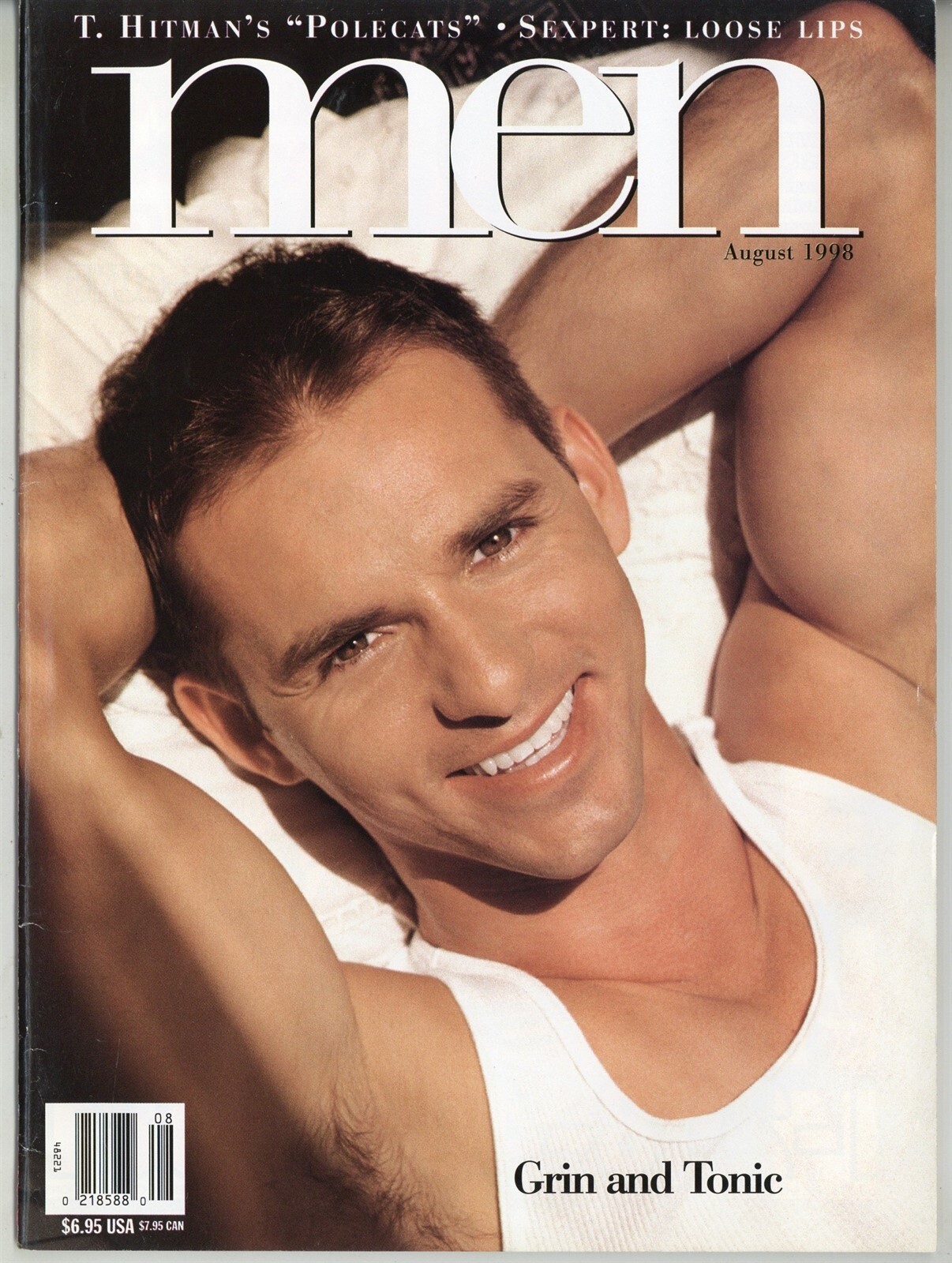 Men 1998 Marc Hamilton, Jeff Scott, Cody Whiler 80pgs Gay Pinups Magazine M24237