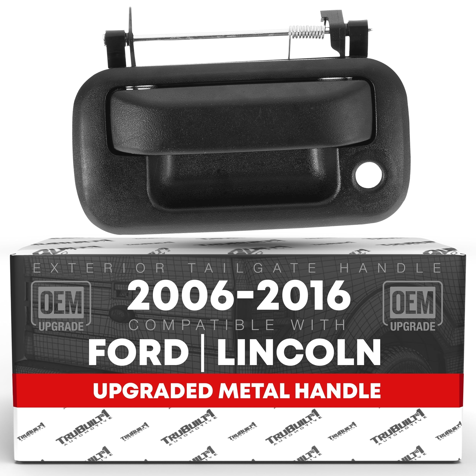 Tailgate Handle, Upgraded Metal w/Keyhole , Compatible with 2004,2016 Ford F,...