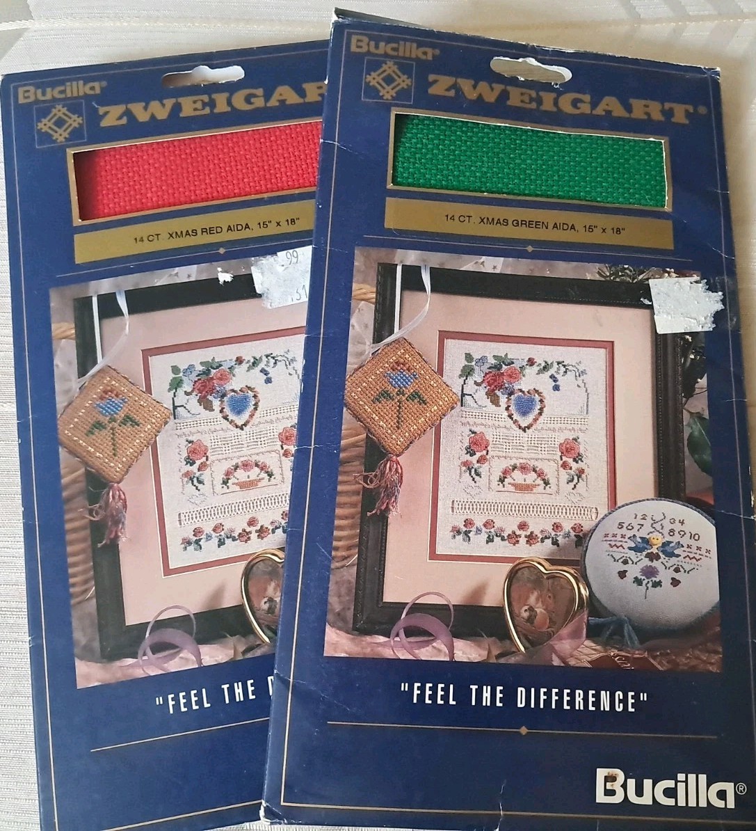 VTG 1995 Bucilla Zweigart 2-14 CT 15\