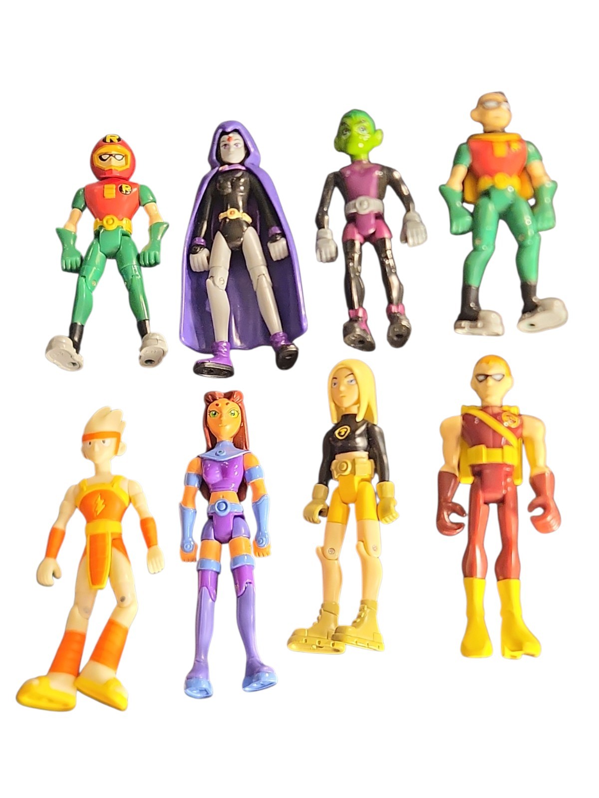 2004 Bandai Teen Titans GO Raven 3.5” Figure Lot 