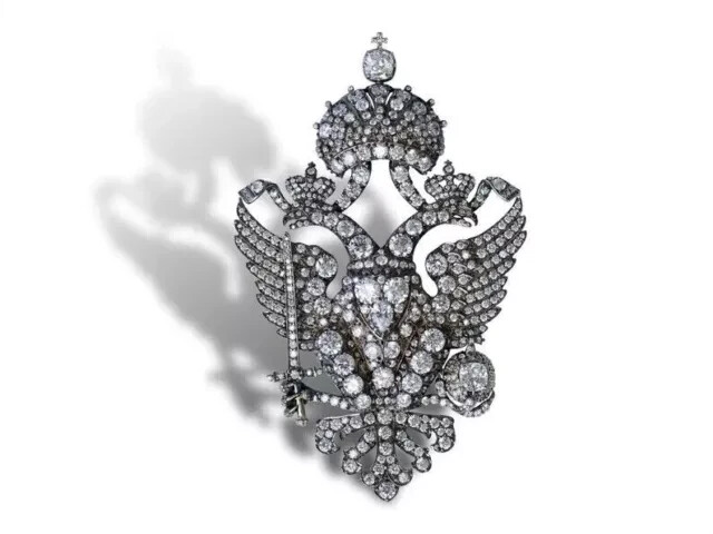 2.2CT Round Lab Created Diamond Wedding Women\'s Brooch Pin 14K White Gold Plated