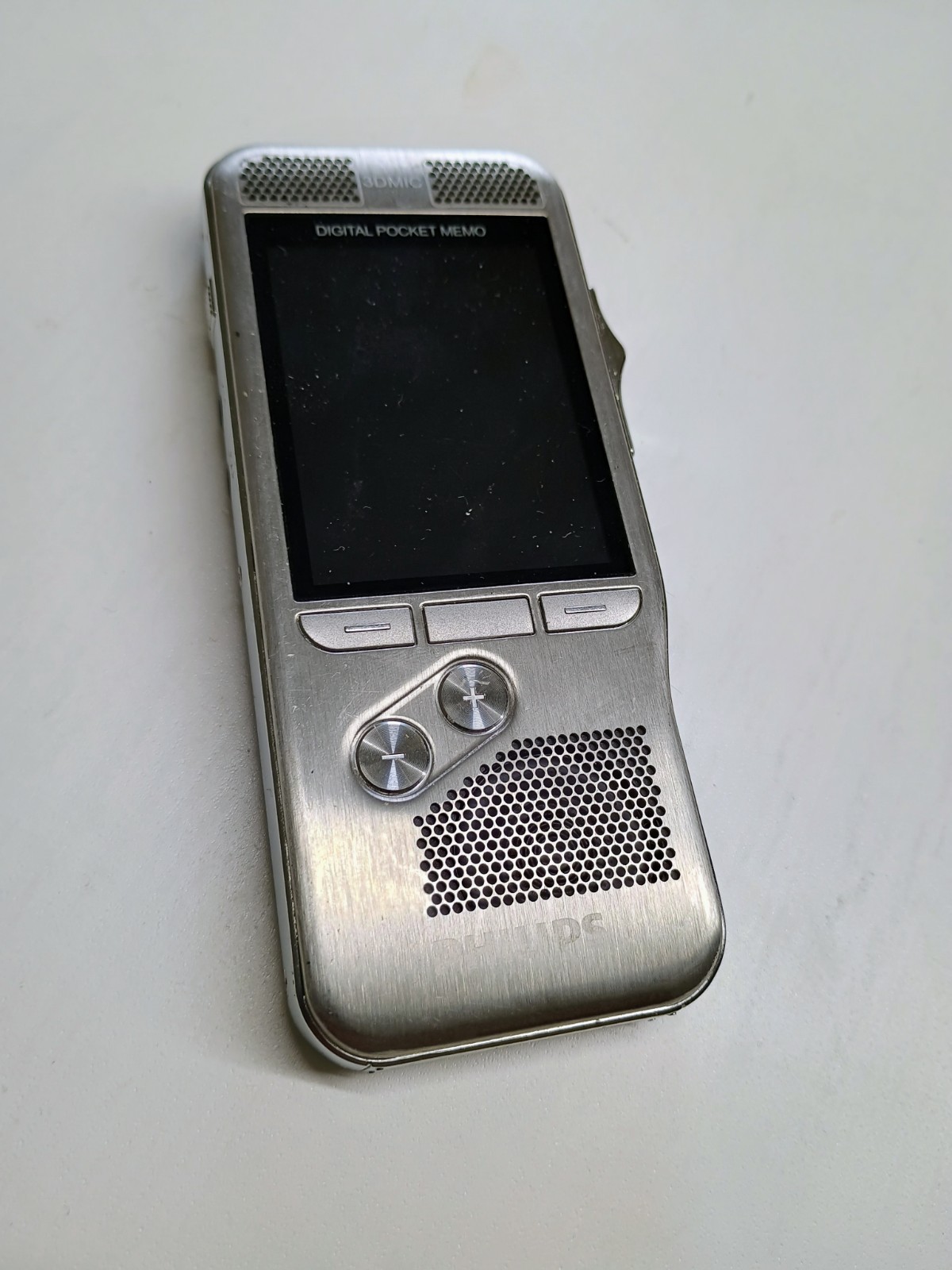 Philips DPM-8000 Digital Pocket Memo - Silver No Battery 