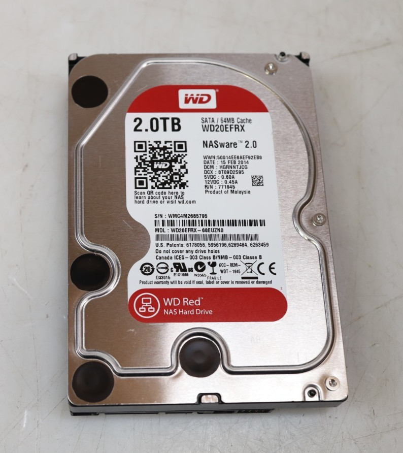 Western Digital 2TB WD20EFRX-68EUZN0 3.5