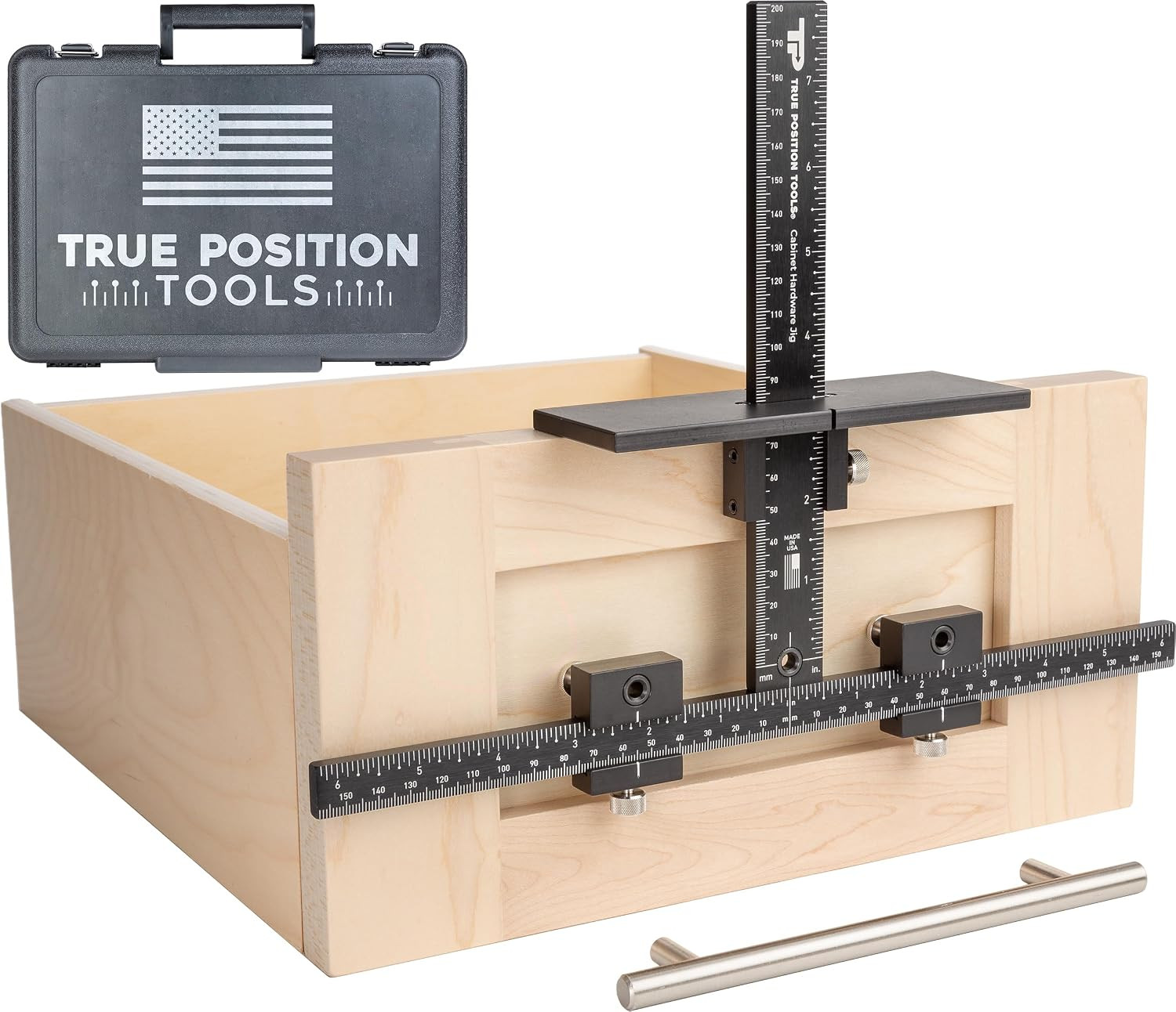 The Original Cabinet Hardware Jig - Made in USA - Most Accurate Tool for Knobs a