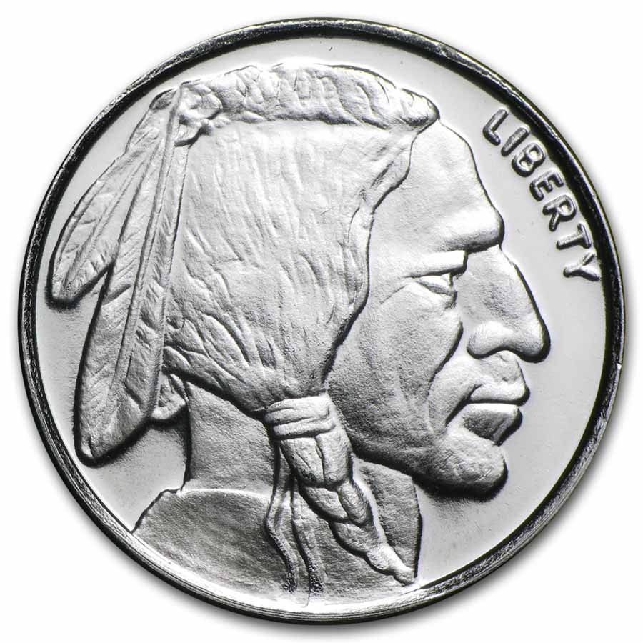 1 oz Silver Round Buffalo .999 Fine 1 oz Silver Round Buffalo .999 Fine