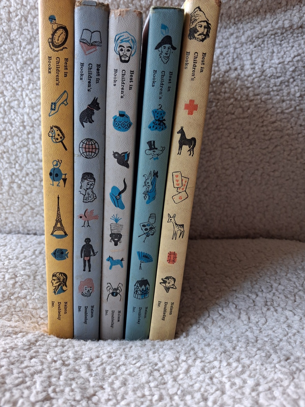 VTG Best in Children's Books Lot of 6 Hardcover 1958-60 Doubleday VTG Best in Children's Books Lot of 6 Hardcover 1958-60 Doubleday