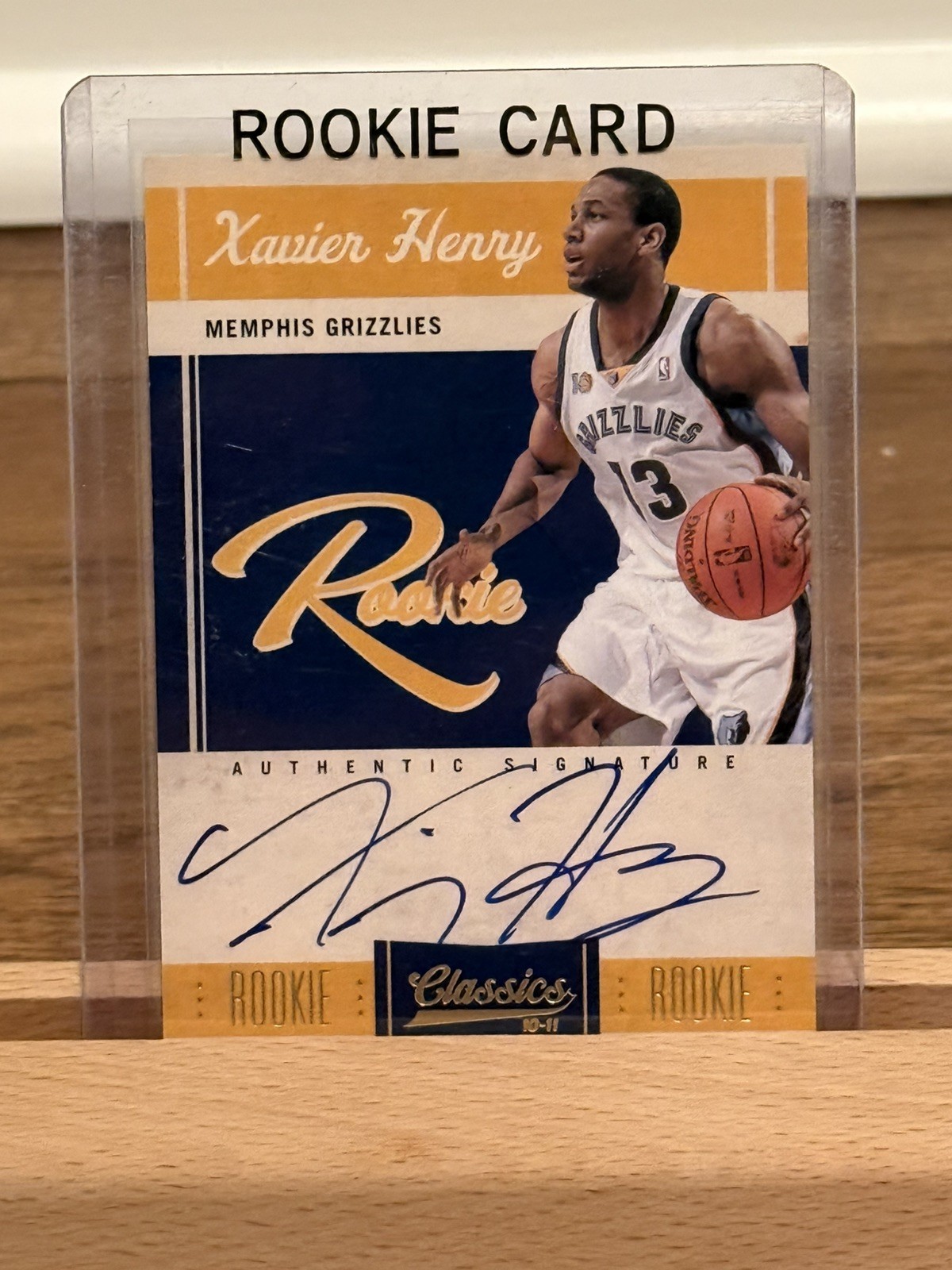 2010-11 Panini Classics - Rookie Signatures Xavier Henry #166 /449 (AU, RC) 2010-11 Panini Classics - Rookie Signatures Xavier Henry #166 /449 (AU, RC)
