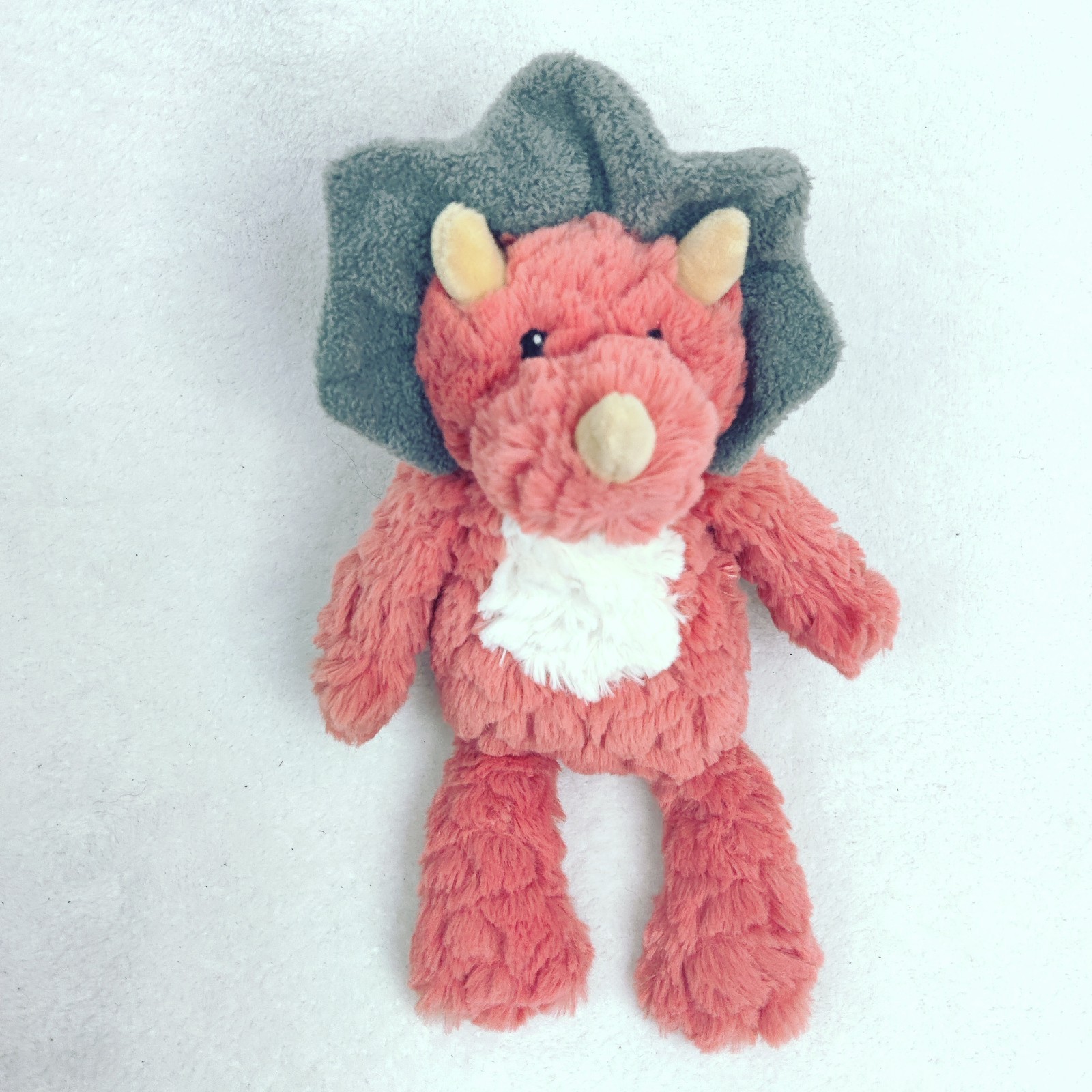 Mary Meyer Putty Nursery Stuffed Coral Dinosaur plush animal toy