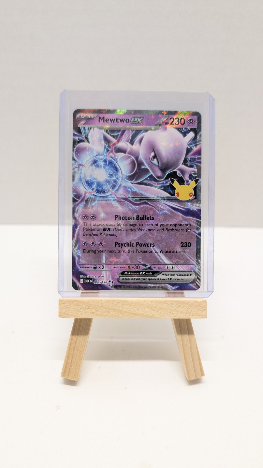Pokémon TCG, Mewtwo Ex 064/128 - 30th Celebration