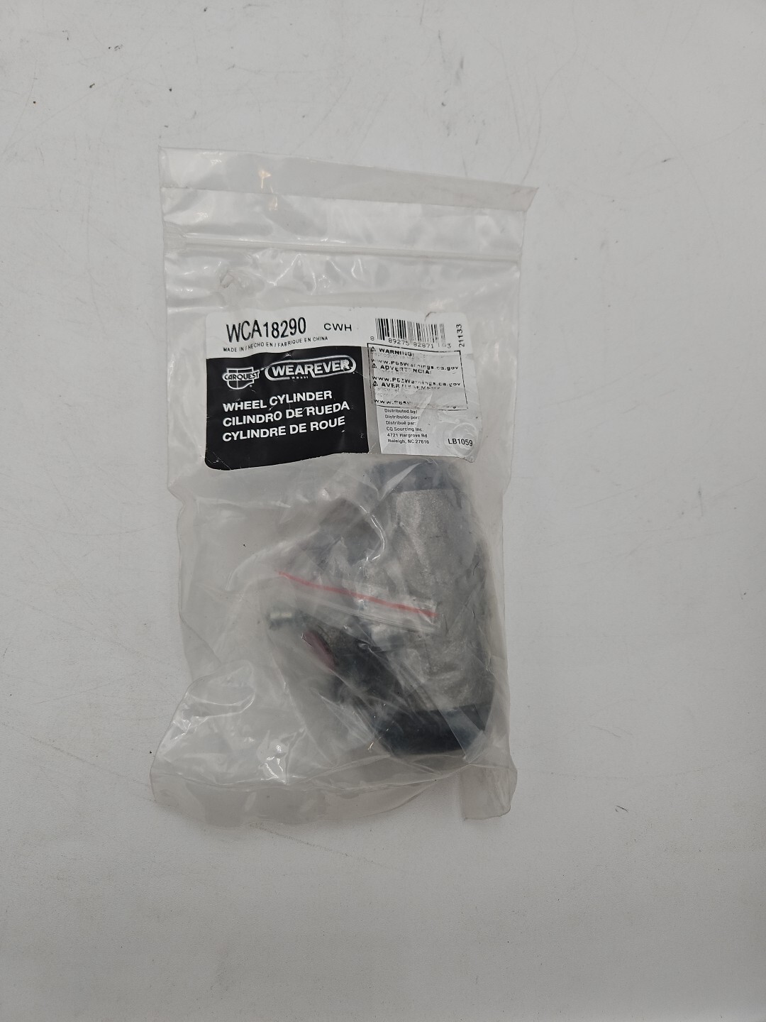 Carquest Wearever Drum Brake Wheel Cylinder WCA18290