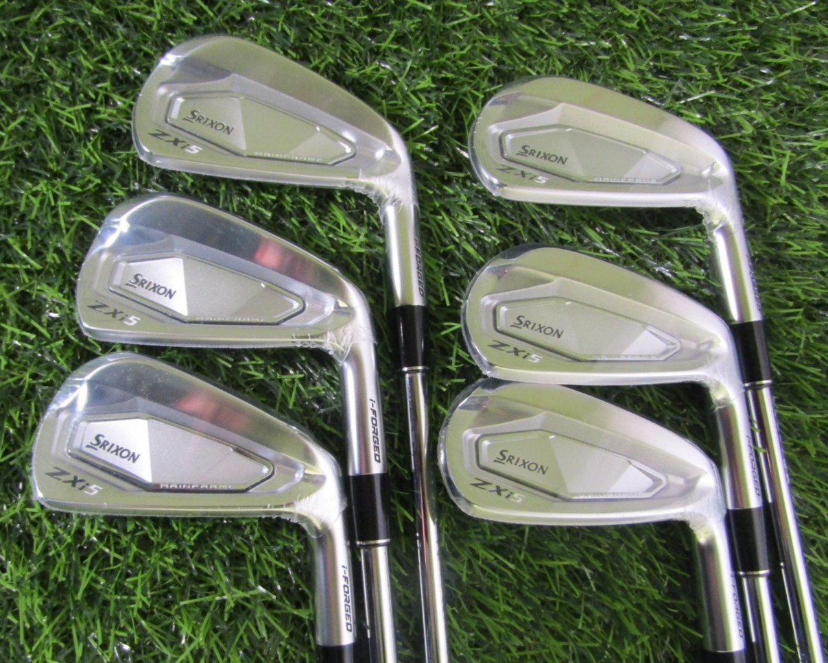 New Srixon ZXi5 iron set, 4-9, Dynamic Gold Mid 115 S300, Steel, Stiff, Std. New Srixon ZXi5 iron set, 4-9, Dynamic Gold Mid 115 S300, Steel, Stiff, Std.
