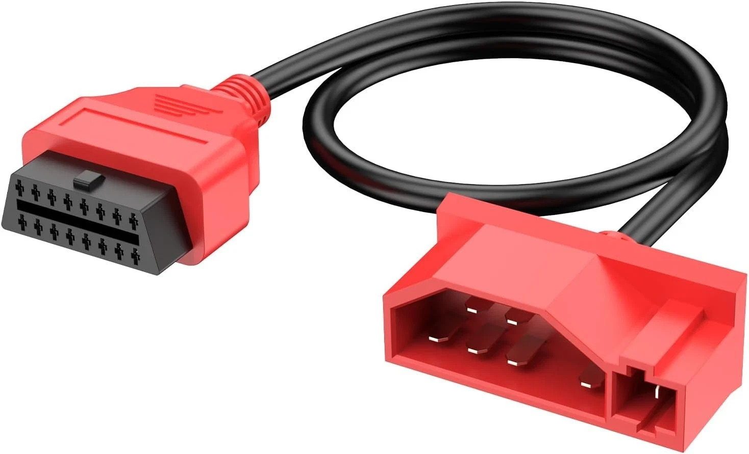 Autel 7 Pin OBD1 to OBD2 Adapter Cable for Ford, 7Pin OBD1 to 16 Pin OBD2 Diagno