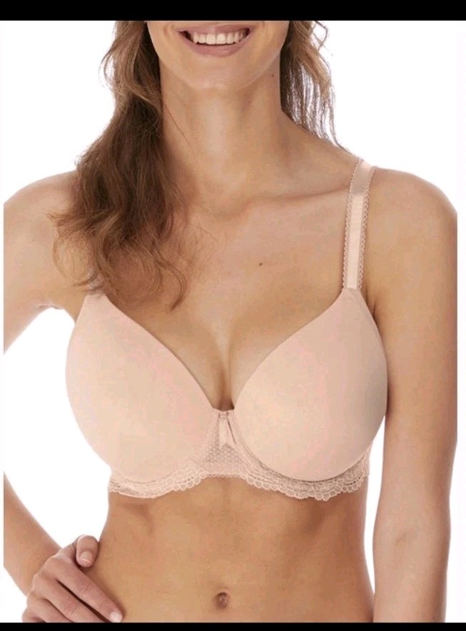 28J Freya Womens Moulded Demi Underwire Tshirt Natural Beige Nude Bra AA5490 NWT 28J Freya Womens Moulded Demi Underwire Tshirt Natural Beige Nude Bra AA5490 NWT