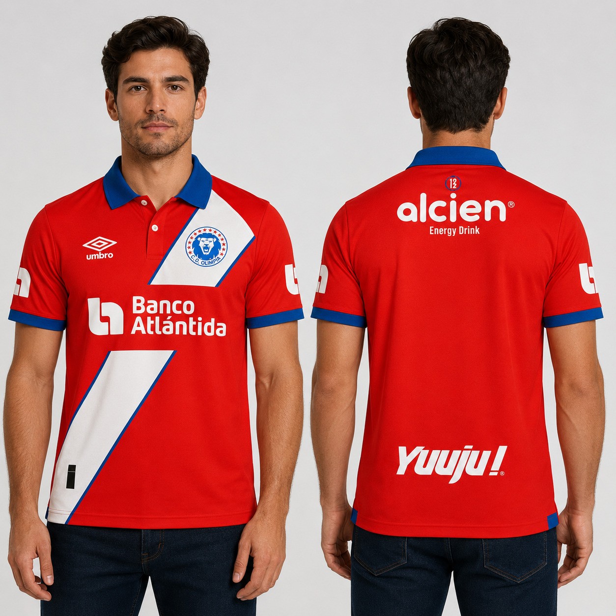 Fan Made CD Olimpia 2026-2027 Home Polo Jersey for Soccer Fans S/5XL Shirt Fan Made CD Olimpia 2026-2027 Home Polo Jersey for Soccer Fans S/5XL Shirt