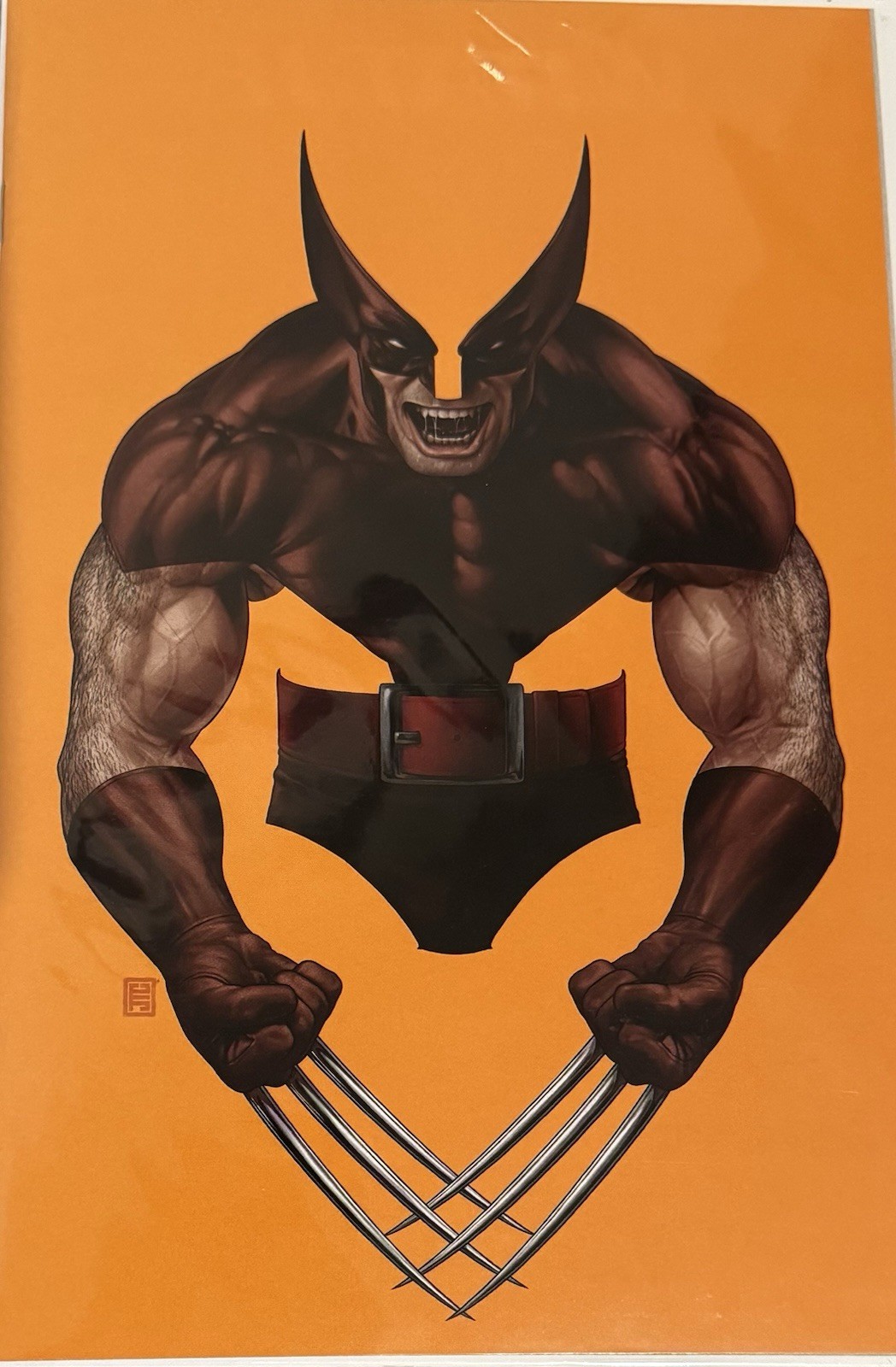 DEADPOOL/WOLVERINE #2 • JTC VIRGIN NEGATIVE SPACE VARIANT B • WOLVERINE • NM+