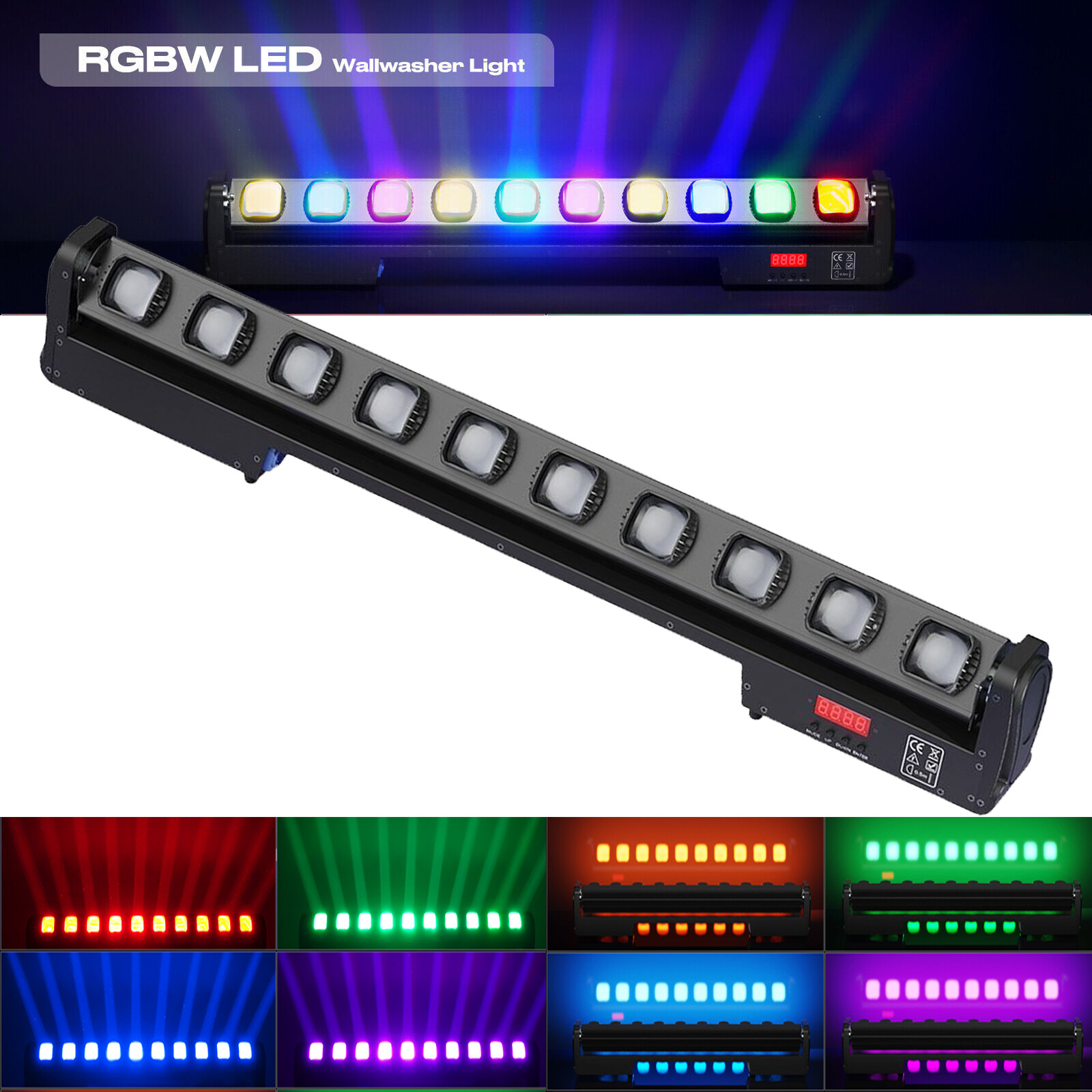 10x35W RGBW LED Bar Light With Individual Pixel Control For Stage Dance Floor