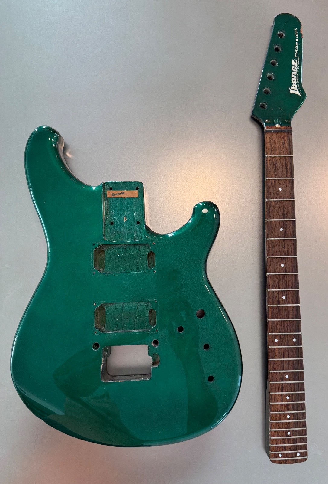 1984 Ibanez RS520 RS525 Roadstar II 2 Metallic Green Body/ Neck Only See Descrip 1984 Ibanez RS520 RS525 Roadstar II 2 Metallic Green Body/ Neck Only See Descrip