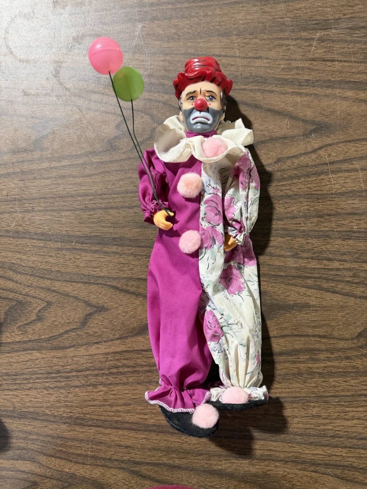 Vintage Collectible Clown Dolls / Figurines, Ceramic Lot Of 4 Vintage Collectible Clown Dolls / Figurines, Ceramic Lot Of 4