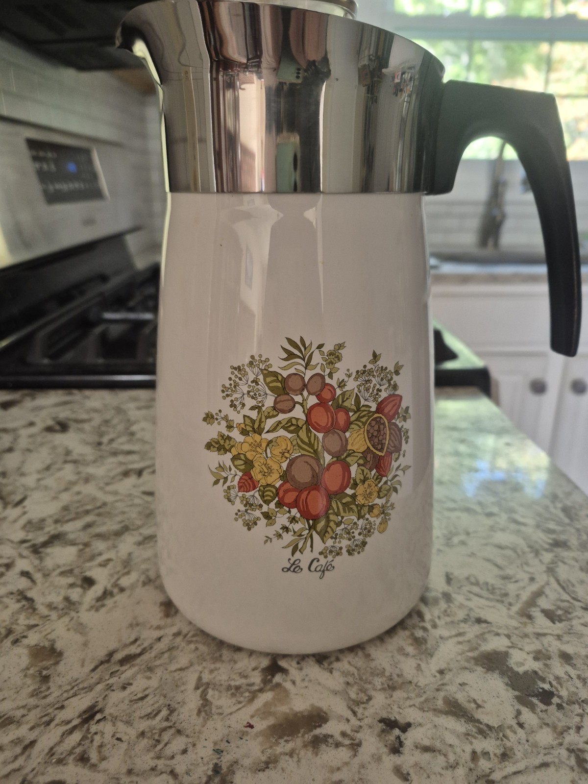 10-cup Spice of Life Coffee Pot P-149 with Lid 10-cup Spice of Life Coffee Pot P-149 with Lid