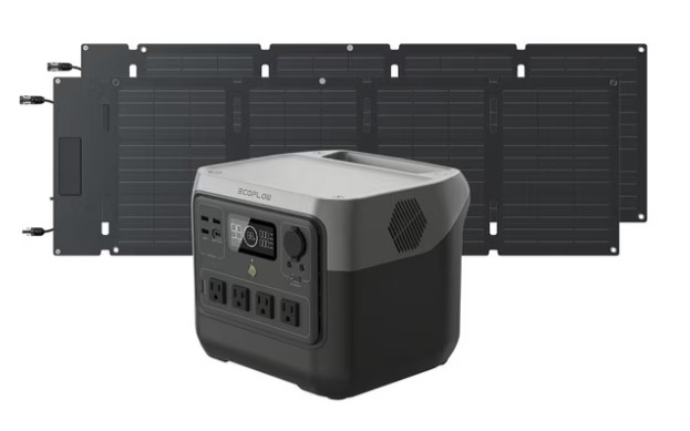 EcoFlow River 2 Pro Portable Power Station w/ 2x 45W Solar Panels