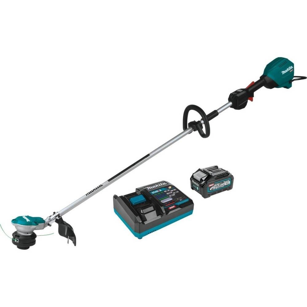 Makita GRU01M1 40V Max XGT 15\'\' Brushless Cordless String Trimmer Kit