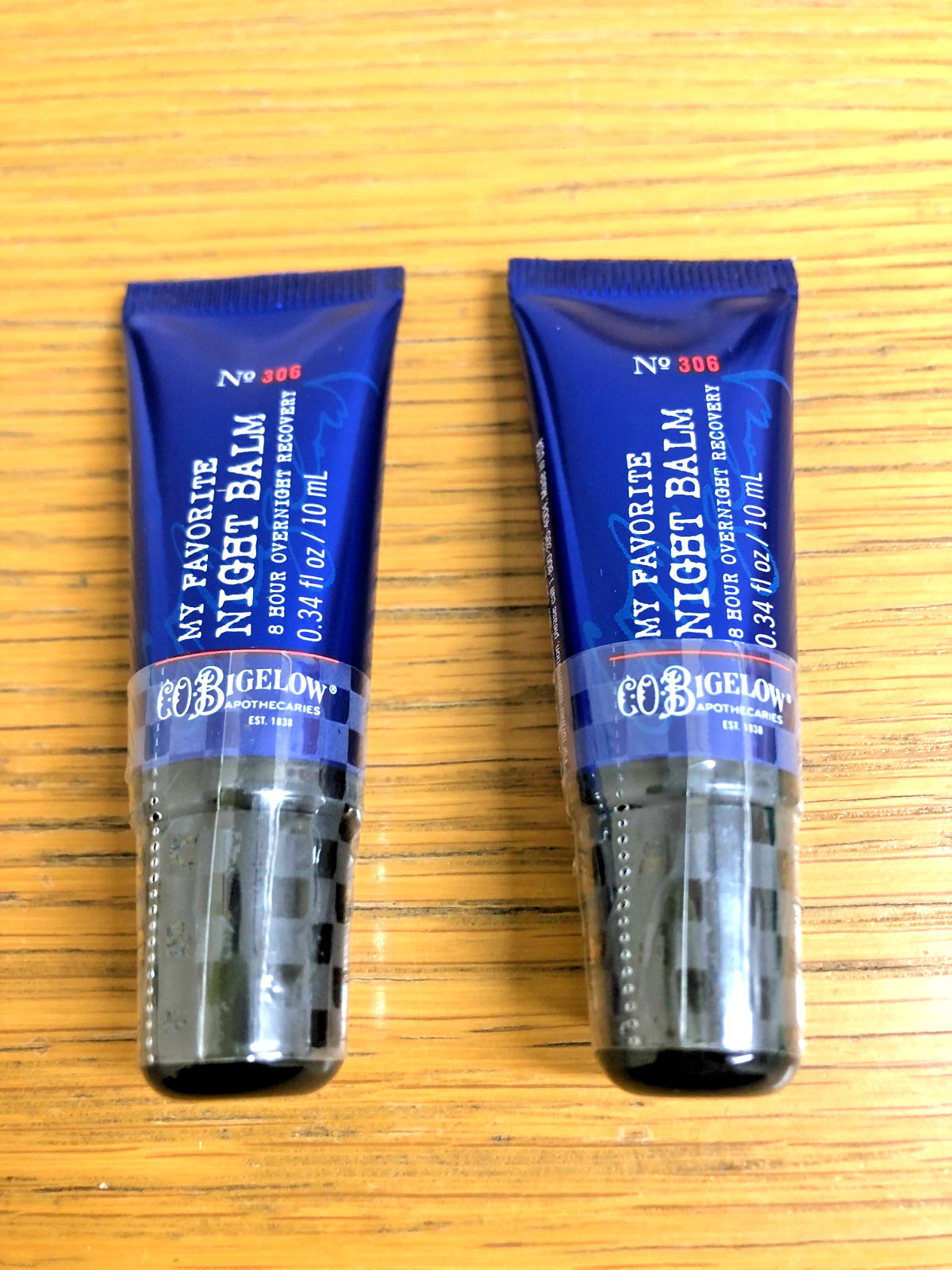 C.O. Bigelow MY FAVORITE NIGHT BALM NO.306 Lips .34oz Brand New Sealed (QTY 2) C.O. Bigelow MY FAVORITE NIGHT BALM NO.306 Lips .34oz Brand New Sealed (QTY 2)