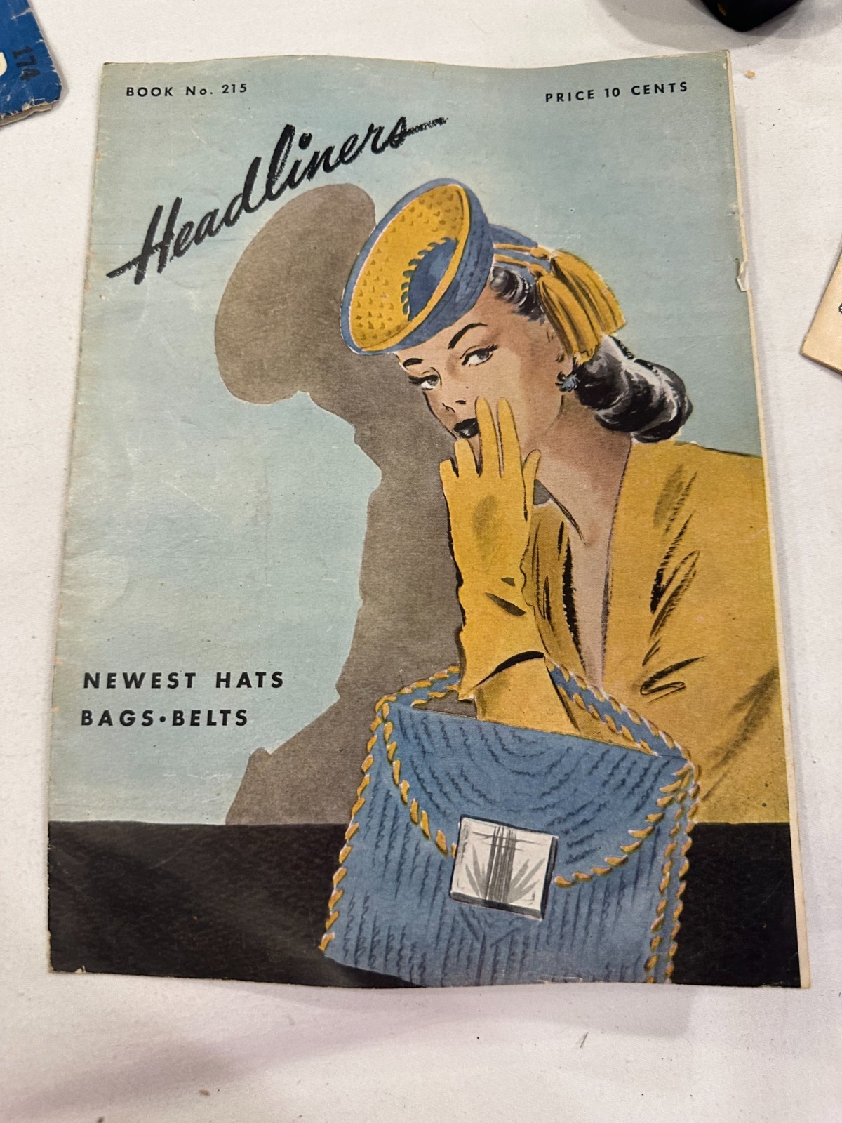 12 Vintage 1940s Crochet Pattern Books Hats Bags Dickeys Accessories Coats Clark