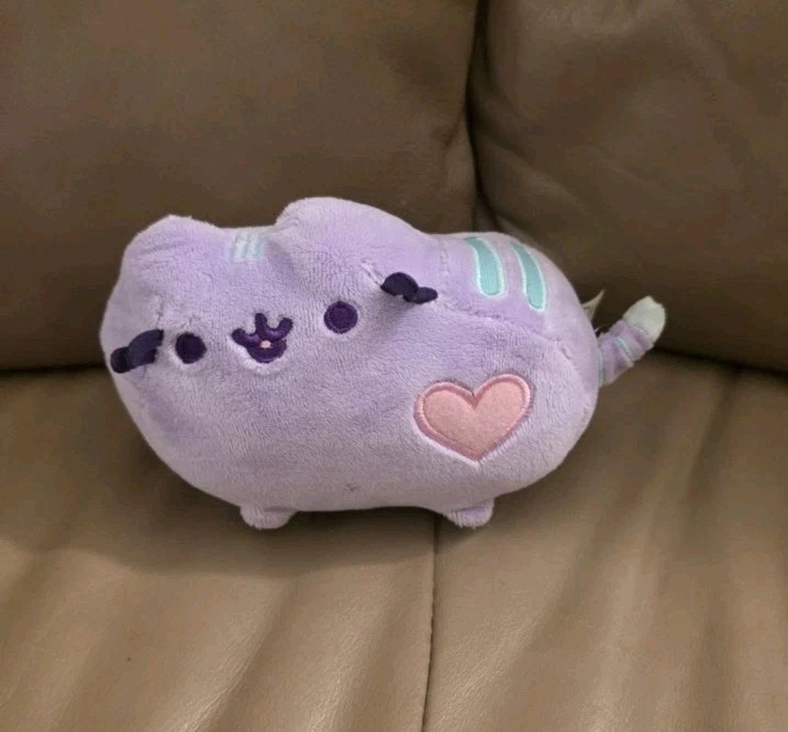 2017 GUND Pusheen Purple Cat Plush 6\ 2017 GUND Pusheen Purple Cat Plush 6\