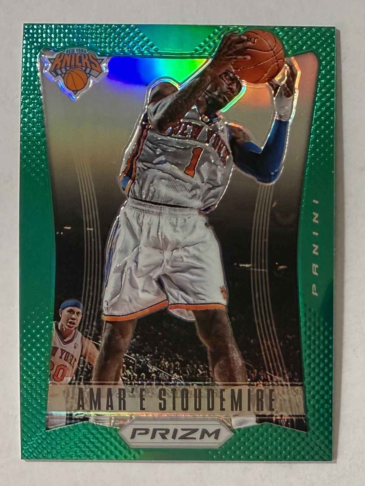 2012-13 Panini Prizm Amar\'e Amare Stoudemire Green Prizm #15