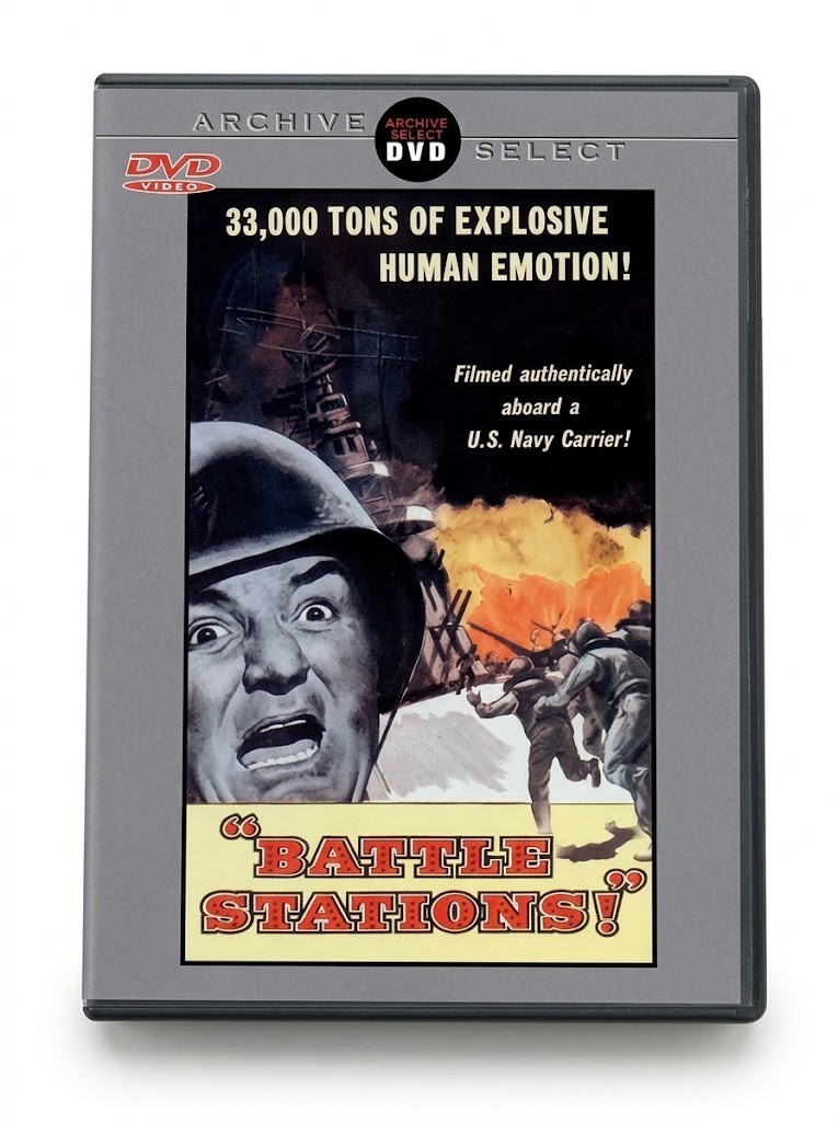 Battle Stations DVD 1956 B&W 2009 John Lund William Bendix New Sealed Ships Fast Battle Stations DVD 1956 B&W 2009 John Lund William Bendix New Sealed Ships Fast