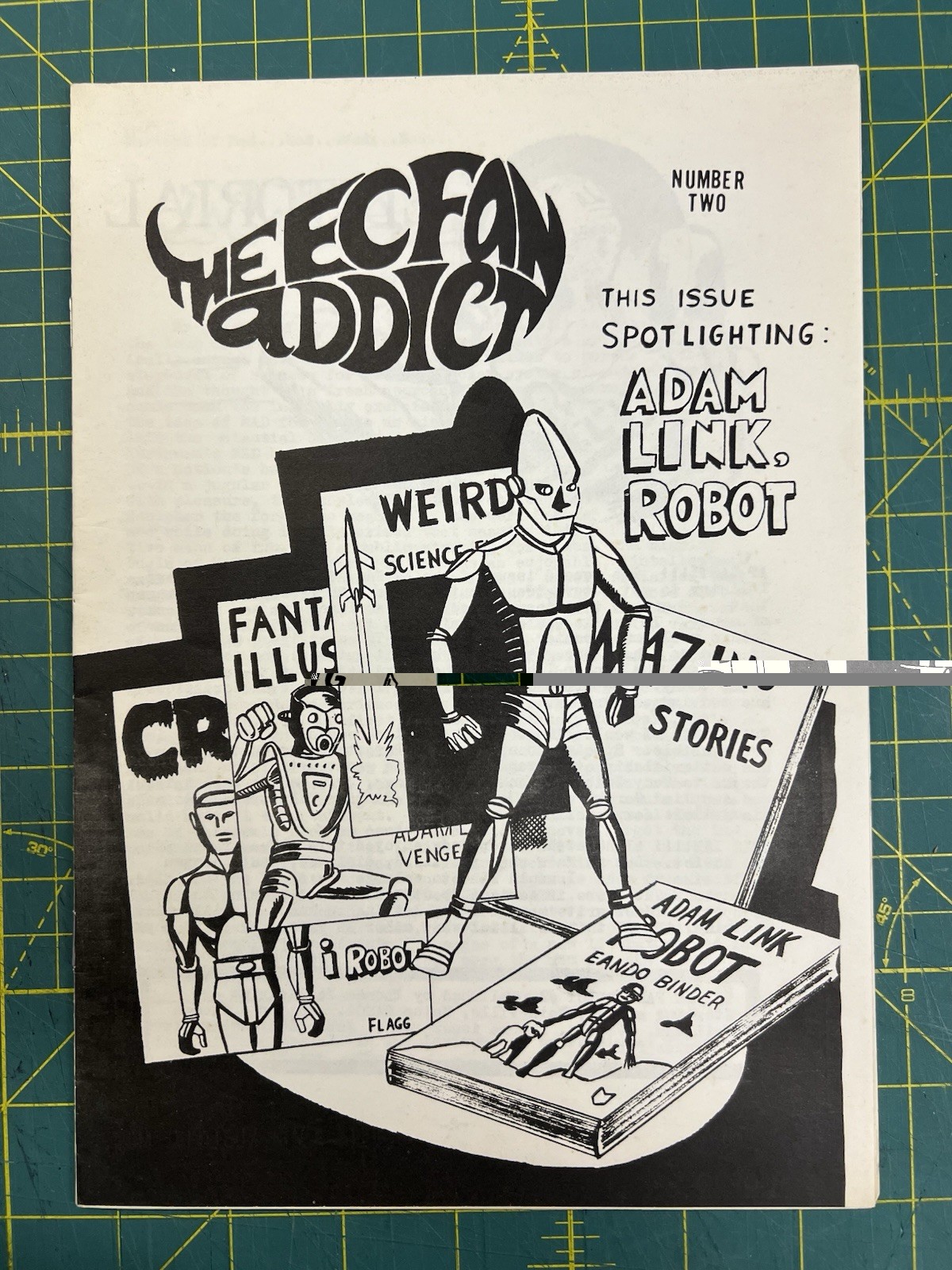 The EC Fan Addict #2, 1968, Very Rare Fanzine  For the E.C. fan