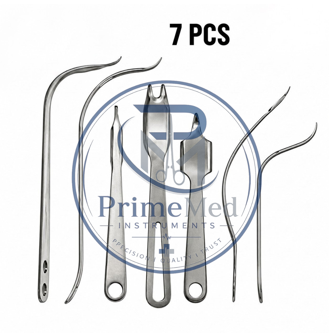 Retractors THA hip instruments Set Surgical instruments Set of 7 Pieces