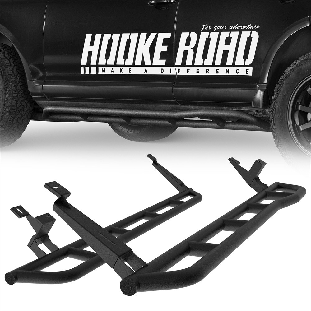 For 2003-2010 Porsche Cayenne Tube Slider Running Board Side Step Rocker Guards
