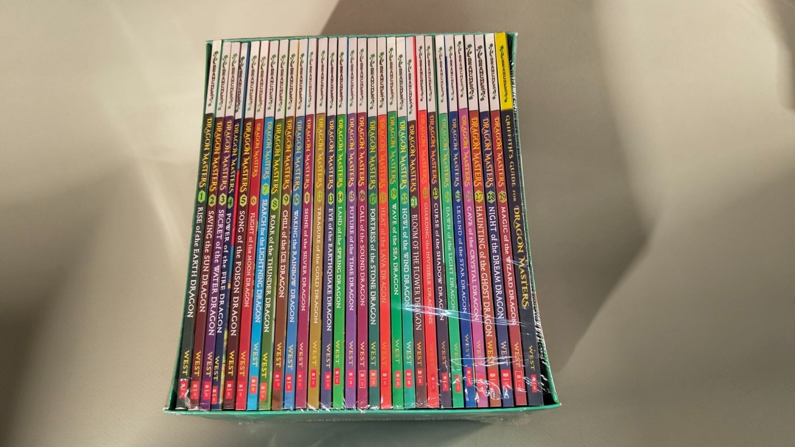 Dragon Masters Books 1-29 Box Set by Tracey West Scholastic Branches SEALED NEW Dragon Masters Books 1-29 Box Set by Tracey West Scholastic Branches SEALED NEW