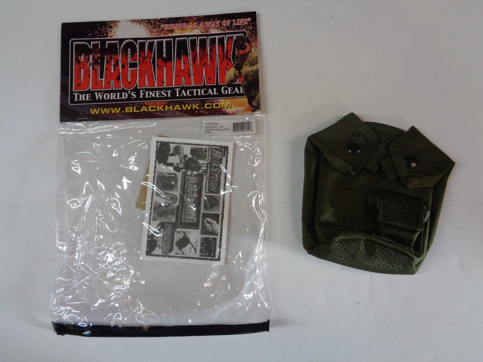 NEW BlackHawk Swimmers 1 Quart Canteen Pouch OD Olive Drab Green 50SC00OD 1qt NEW BlackHawk Swimmers 1 Quart Canteen Pouch OD Olive Drab Green 50SC00OD 1qt