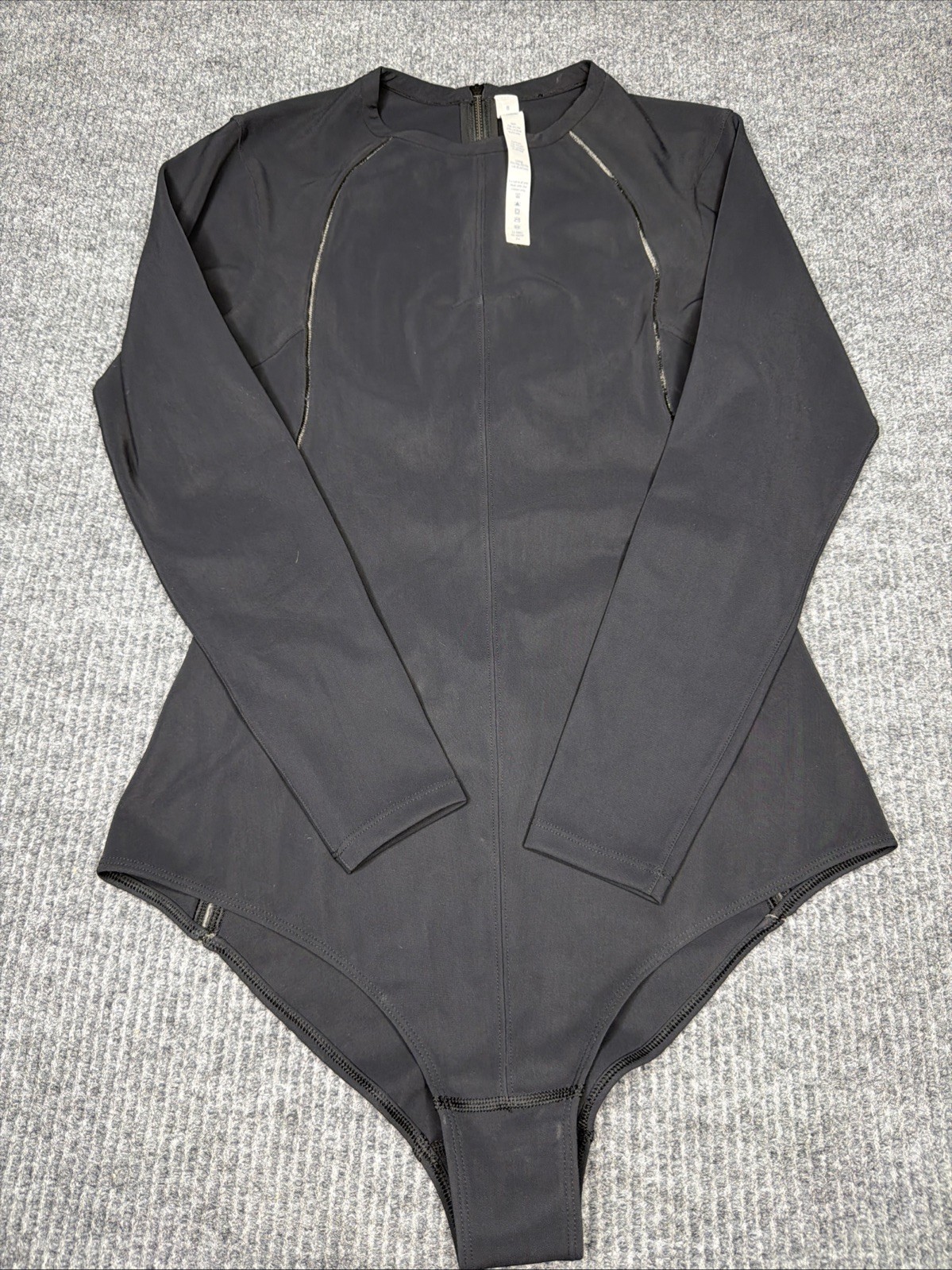 NWOT Lululemon Rare One Piece Skimpy Swim Suit Size 8 Black