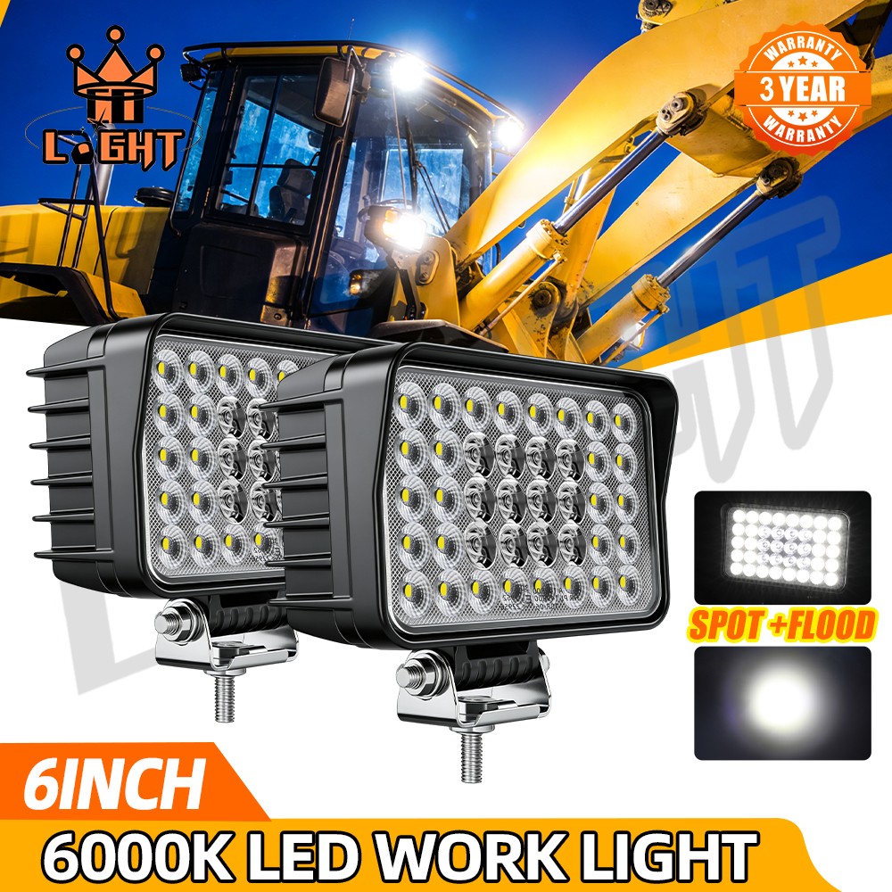 For Case IH Tractors Upper Front Cab Etc OE 239758A1 2x LED FLOOD Work Light For Case IH Tractors Upper Front Cab Etc OE 239758A1 2x LED FLOOD Work Light