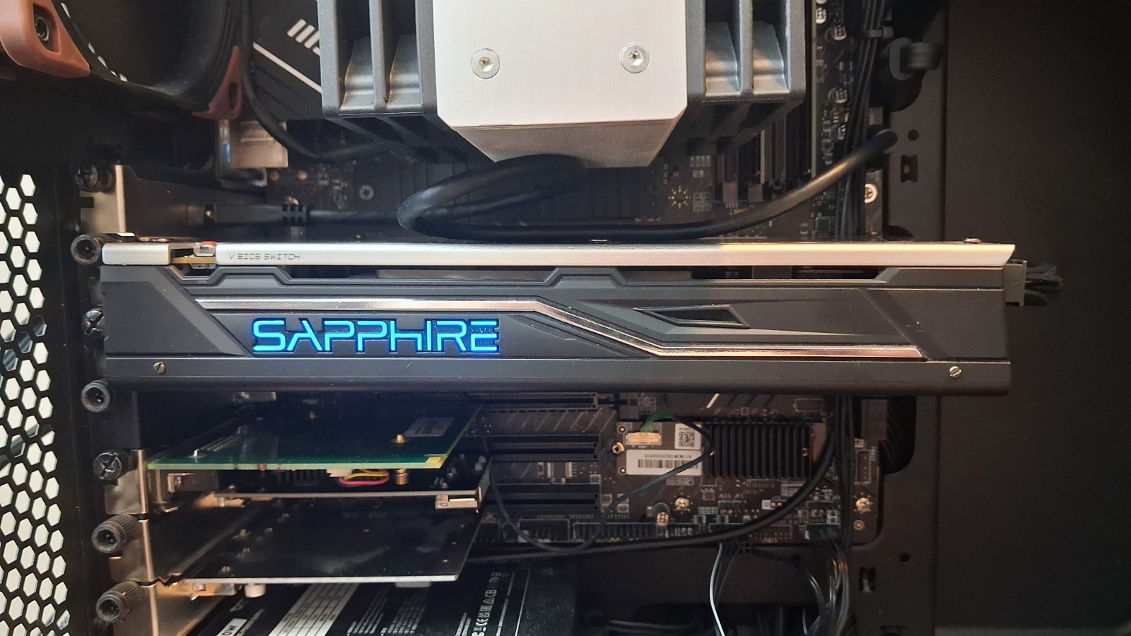SAPPHIRE NITRO+ Radeon RX 480 OC 8GB GDDR5 Video Card, Repasted, Works Perfectly