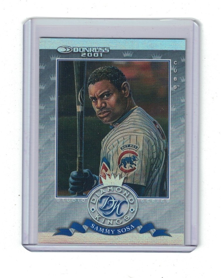 2001 Donruss Diamond Kings Studio Series #13 Sammy Sosa 231/250 2001 Donruss Diamond Kings Studio Series #13 Sammy Sosa 231/250
