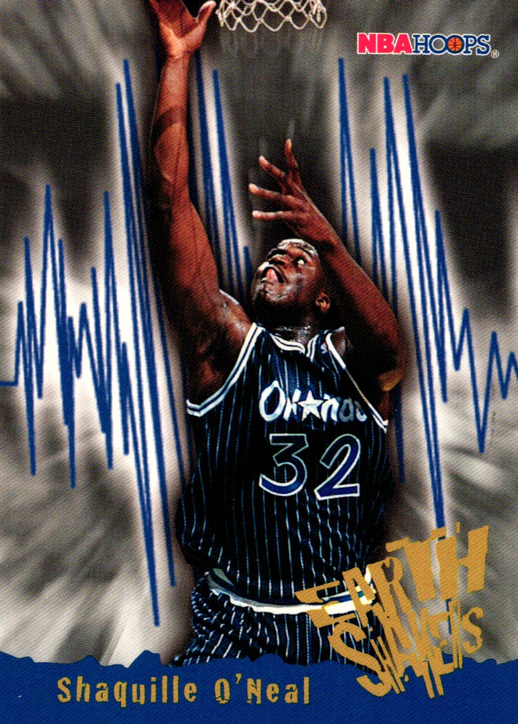 1995-96 Hoops #366 Shaquille O\'Neal