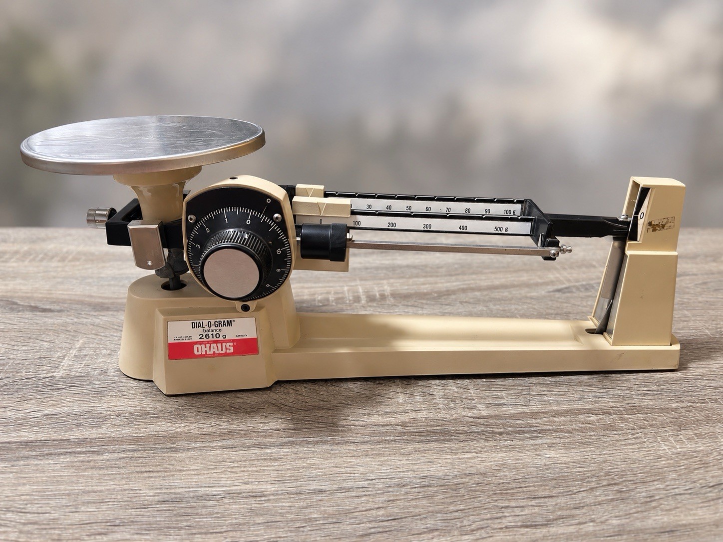 Ohaus Dial-O-Gram Balance 2610g Capacity Mechanical Scale Vintage